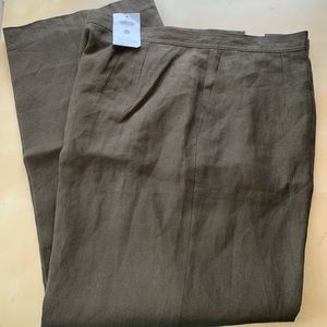 NWT Talbots linen plants